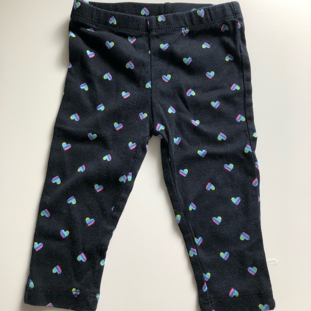 9M Girls: Heart Tights